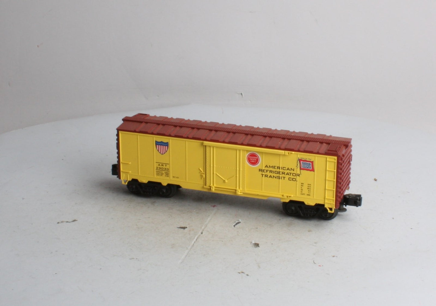 Industrial Rail 2001 O Gauge Wabash-Missouri Pacific Lines ART Reefer Car #29030 LN