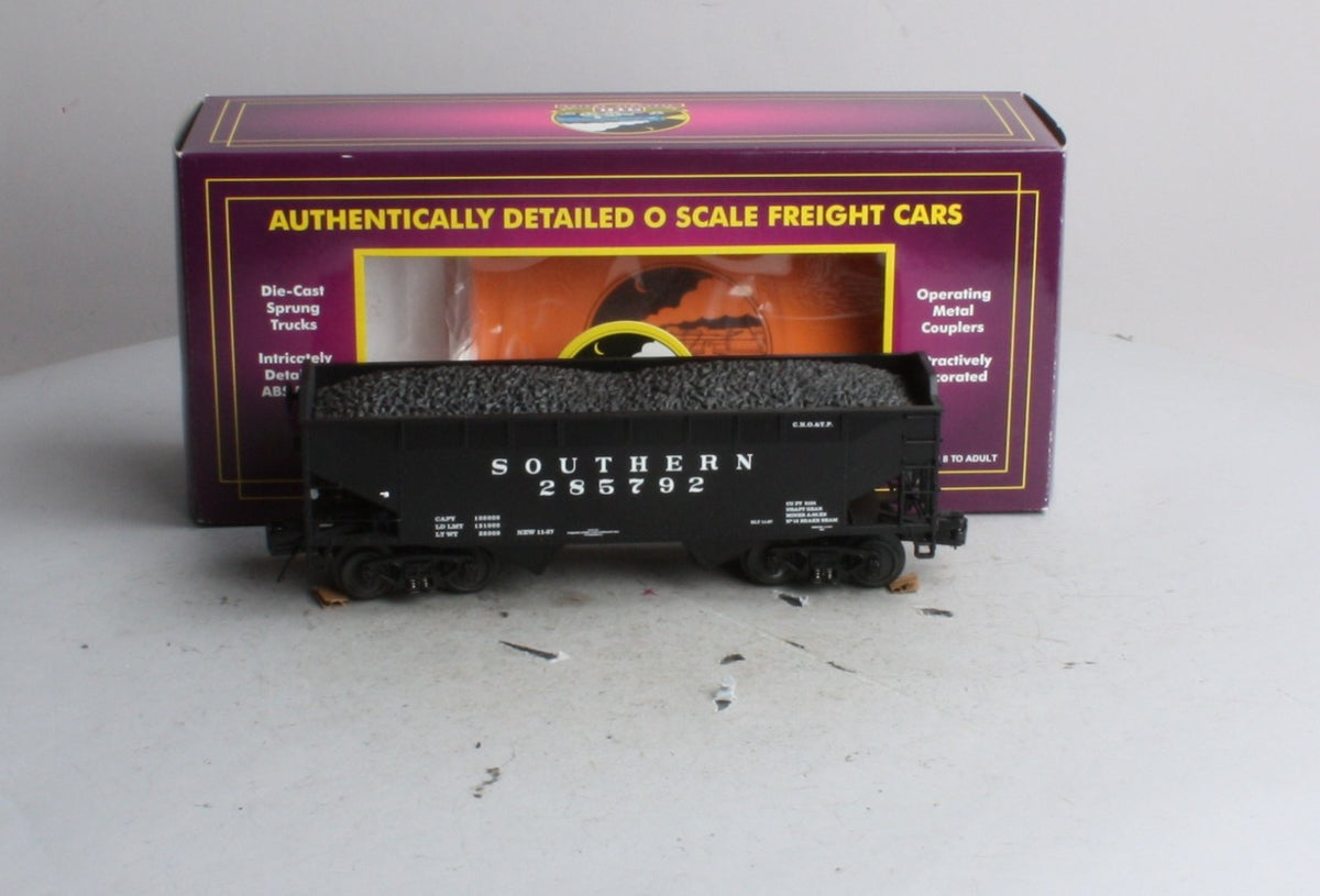 MTH 20-97610 O Southern Premier 2-Bay Offset Hopper Car w/Coal Load #285792 LN/Box