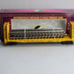 MTH 20-98763 O Gauge Pennsylvania Bulk Head Flat Car W/ Railway Tracks (4) LN/Box