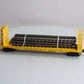 MTH 20-98763 O Gauge Pennsylvania Bulk Head Flat Car W/ Railway Tracks (4) LN/Box