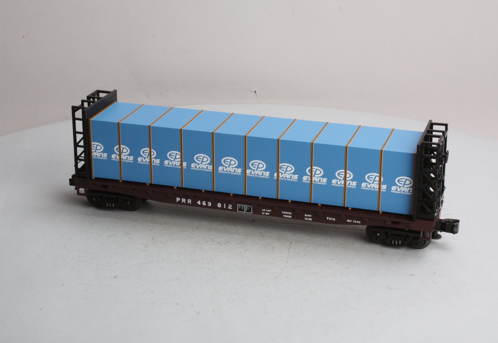 MTH 20-98131 O Gauge Pennsylvania Flatcar with Load #469812 LN/Box