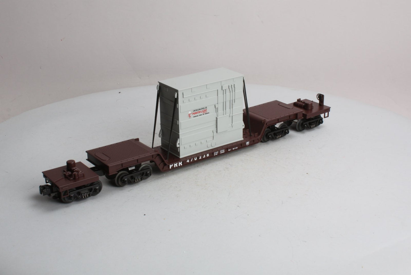 MTH 20-98122 Pennsylvania 75' Depressed Center Flatcar #470238 w/Transformer LN/Box