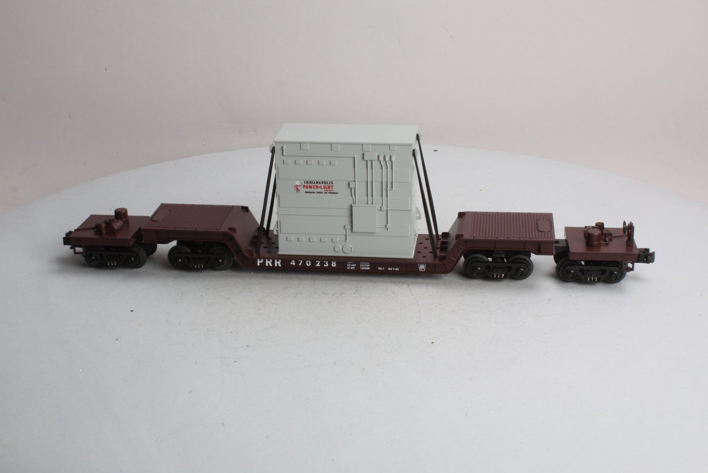 MTH 20-98122 Pennsylvania 75' Depressed Center Flatcar #470238 w/Transformer LN/Box