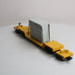 MTH 20-98106 O UP 75' 4 Truck Depressed Flatcar w/Transformer #50008 LN/Box