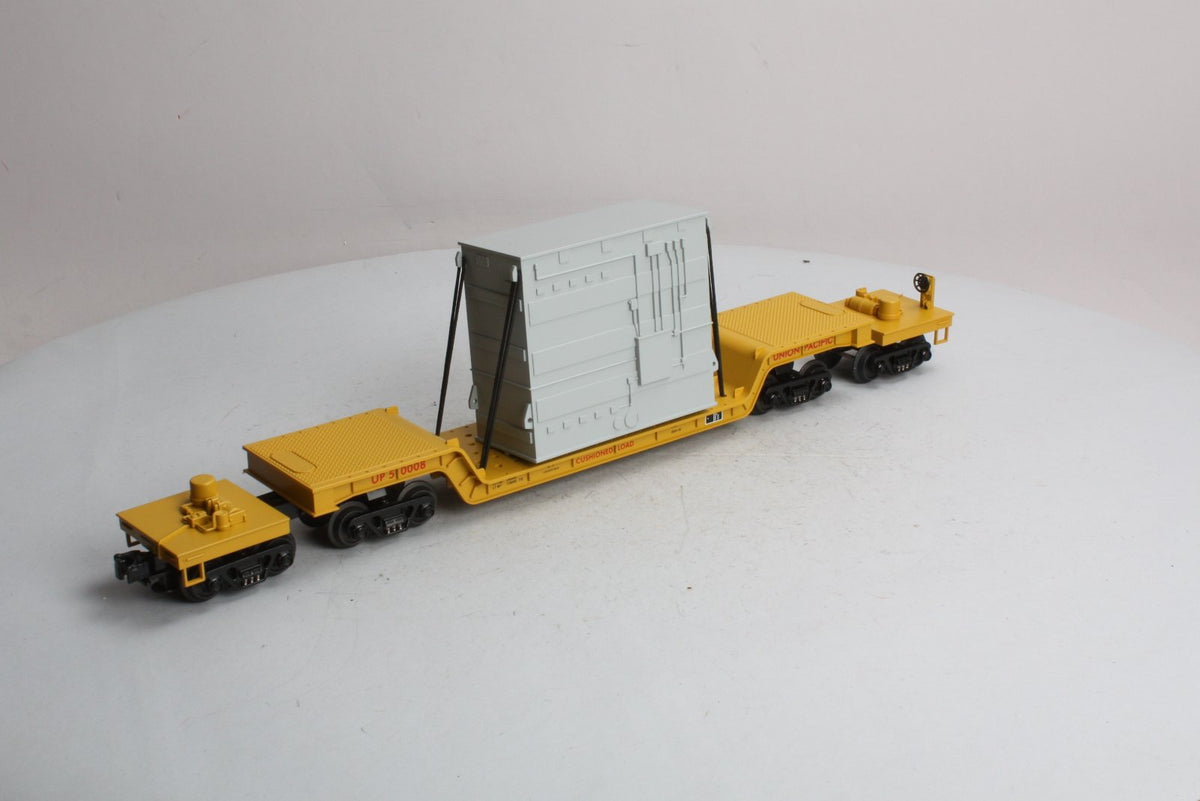 MTH 20-98106 O UP 75' 4 Truck Depressed Flatcar w/Transformer #50008 LN/Box