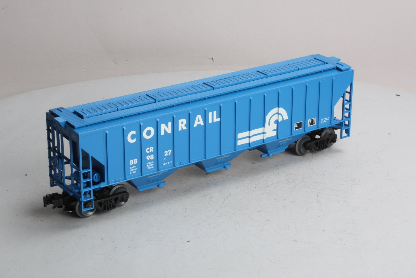 Weaver 889827 O Gauge Conrail PS2 CD Grain Hopper - 3 Rail LN/Box