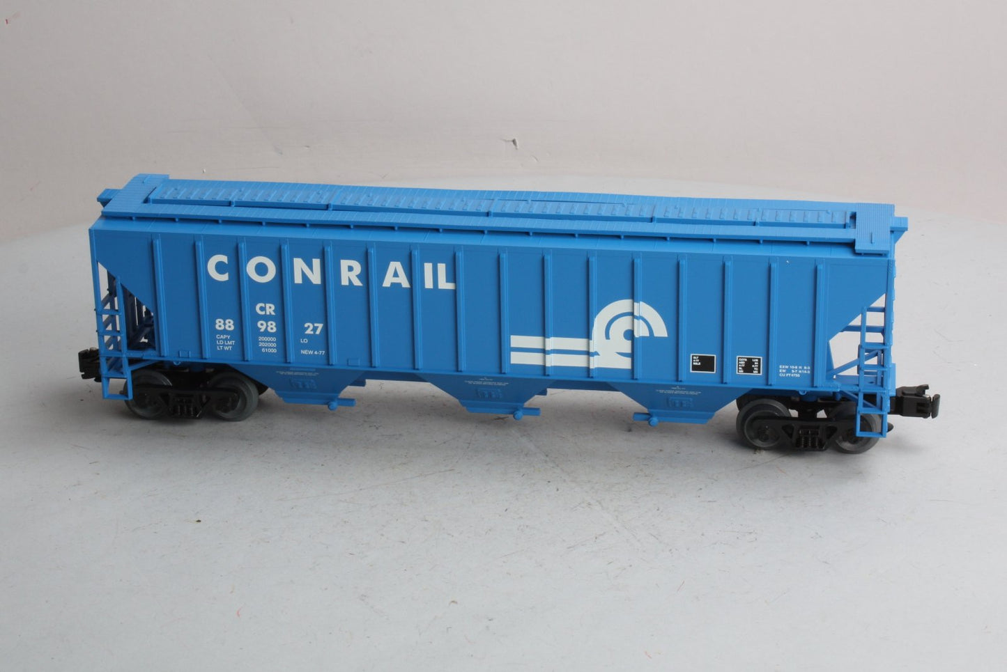 Weaver 889827 O Gauge Conrail PS2 CD Grain Hopper - 3 Rail LN/Box