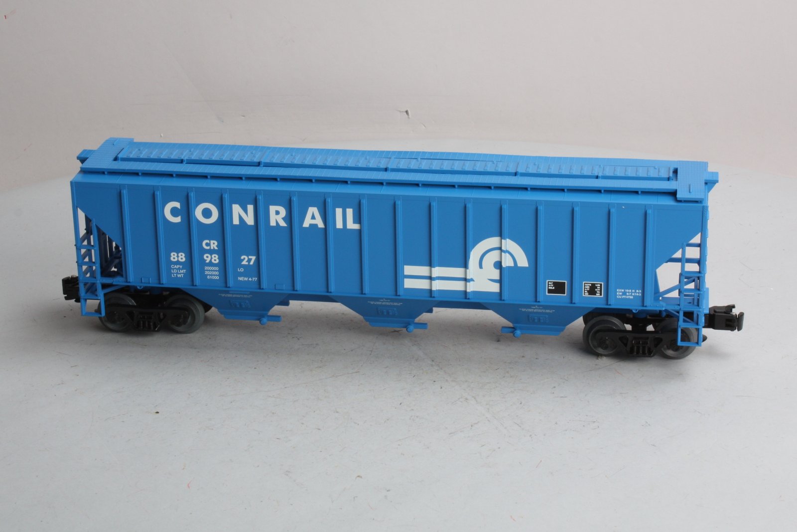 Weaver 889827 O Gauge Conrail PS2 CD Grain Hopper - 3 Rail LN/Box