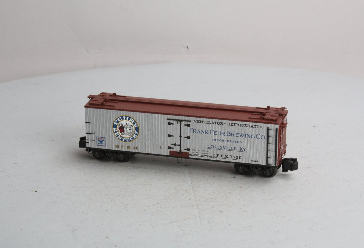 S-Helper 01899 S Gauge Fehr Brewing FFBX Ventilator-Refrigerator Car #7700 LN/Box
