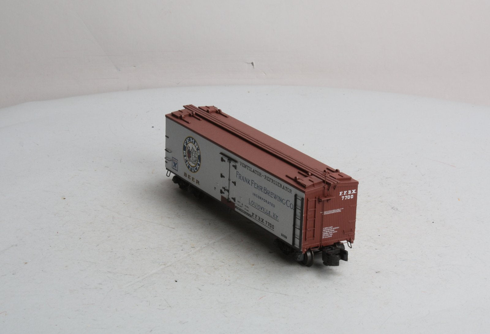 S-Helper 01899 S Gauge Fehr Brewing FFBX Ventilator-Refrigerator Car #7700 LN/Box