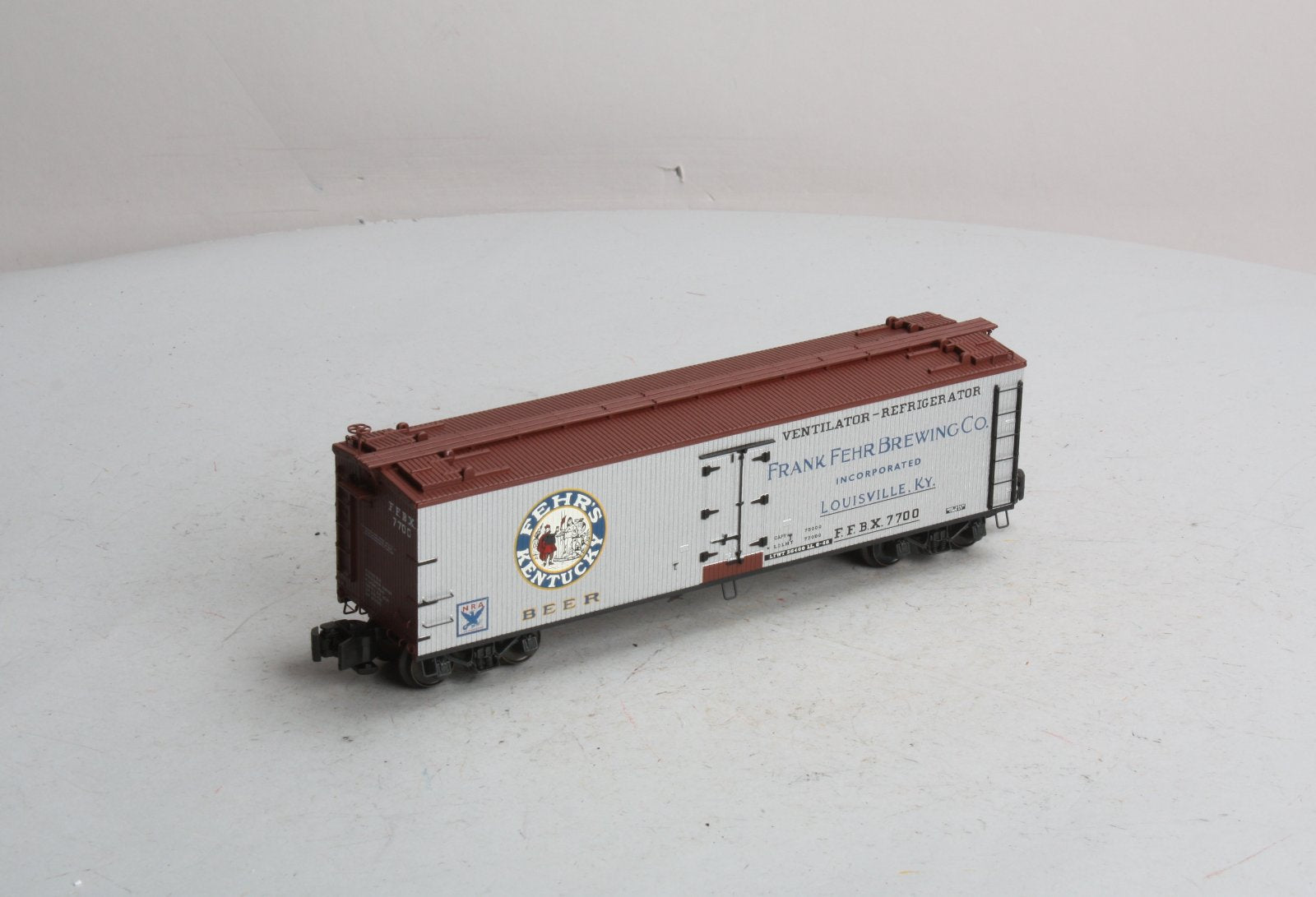 S-Helper 01899 S Gauge Fehr Brewing FFBX Ventilator-Refrigerator Car #7700 LN/Box