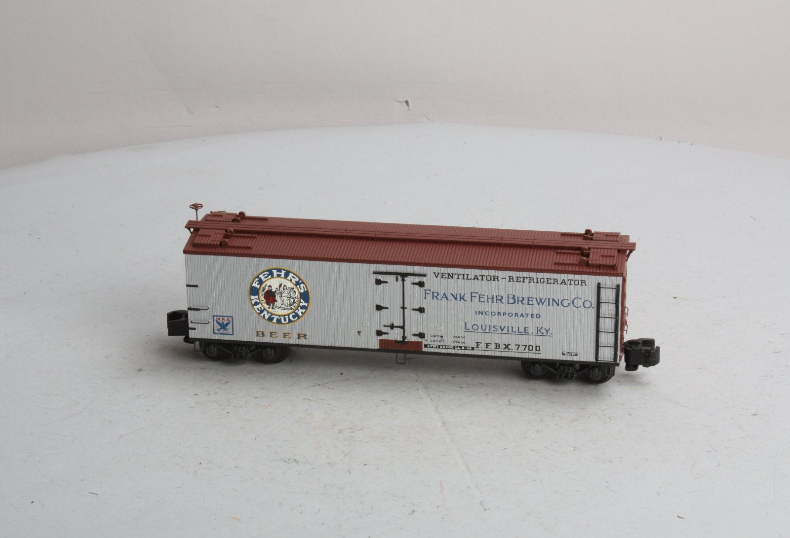 S-Helper 01899 S Gauge Fehr Brewing FFBX Ventilator-Refrigerator Car #7700 LN/Box