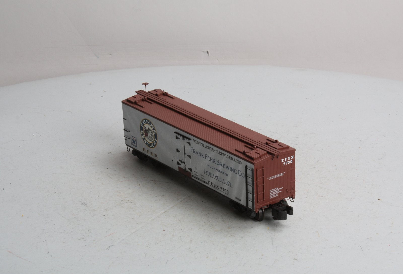 S-Helper 01899 S Gauge Fehr Brewing FFBX Ventilator-Refrigerator Car #7700 LN/Box