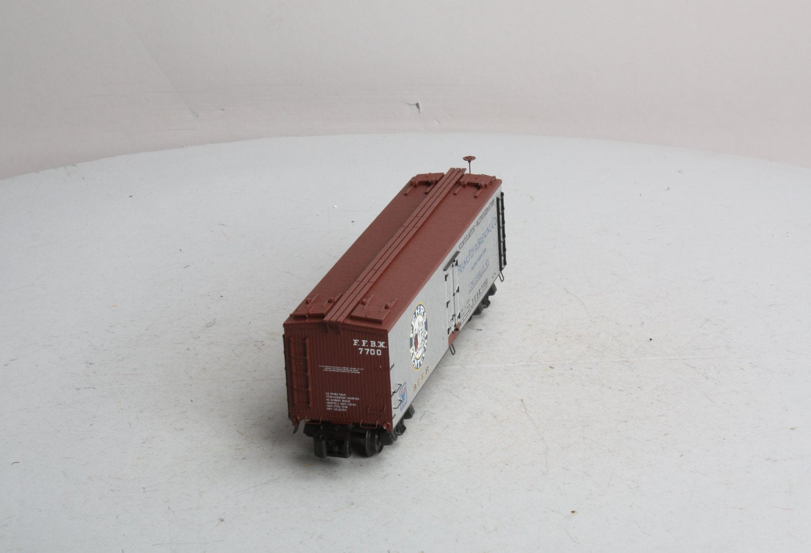 S-Helper 01899 S Gauge Fehr Brewing FFBX Ventilator-Refrigerator Car #7700 LN/Box