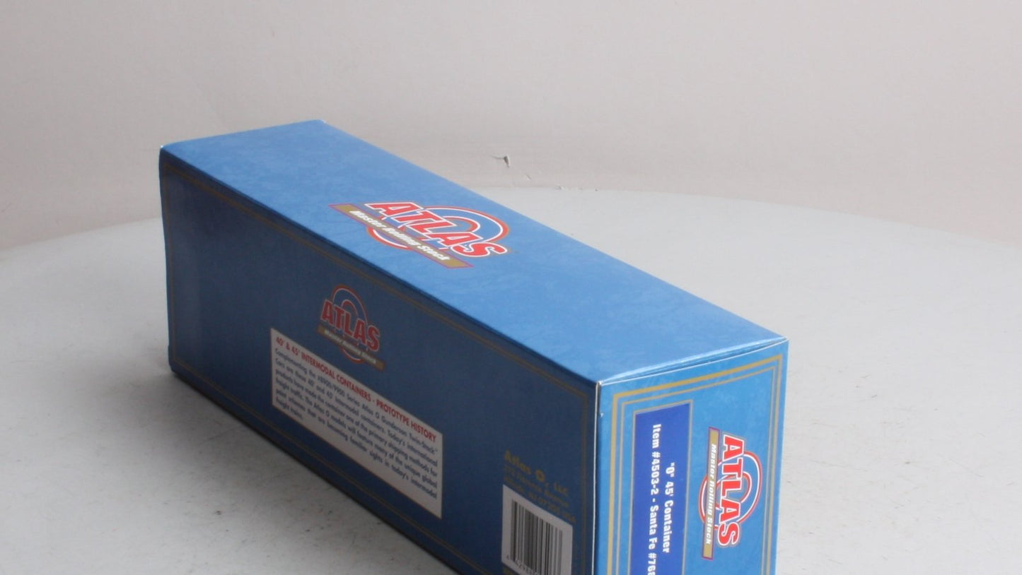 Atlas 4503-2 Santa Fe 45' Container #768709 LN/Box