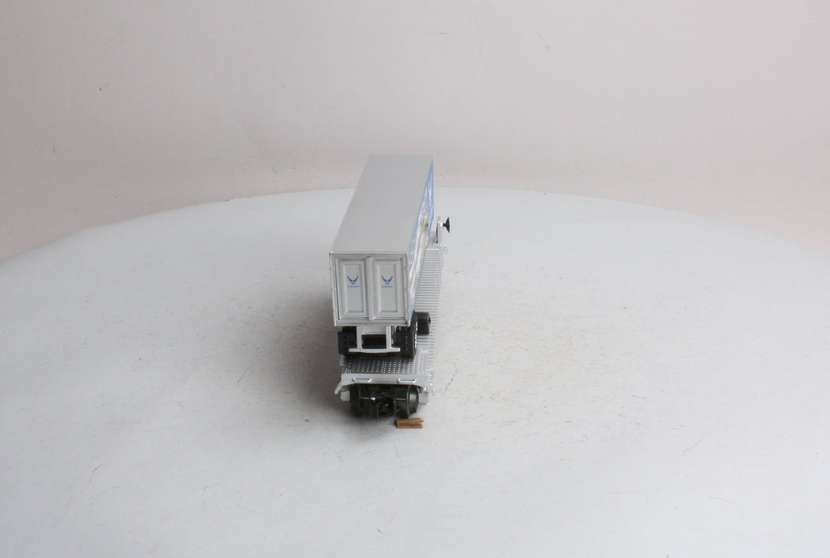 Lionel 6-52513 O Gauge Frisco Flatcar with Air Force Trailer #832009 LN/Box