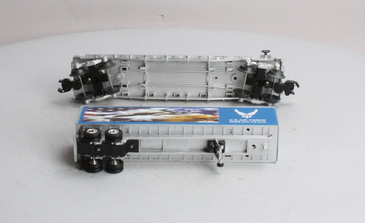 Lionel 6-52513 O Gauge Frisco Flatcar with Air Force Trailer #832009 LN/Box