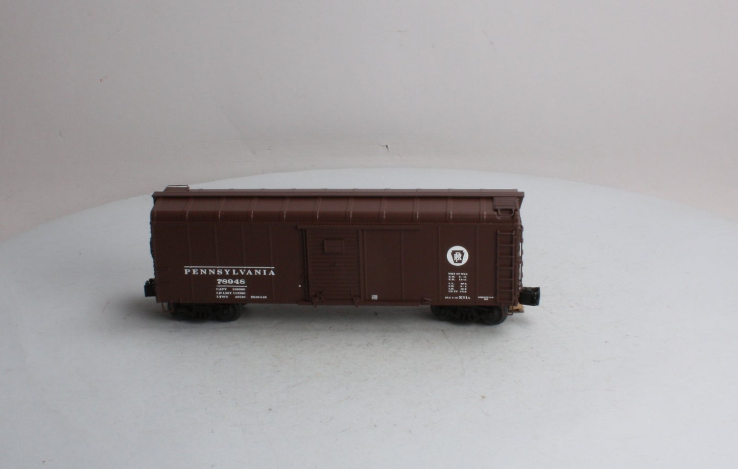 Lionel 6-17733 O Gauge Pennsylvania Round-Roof Boxcar #78948