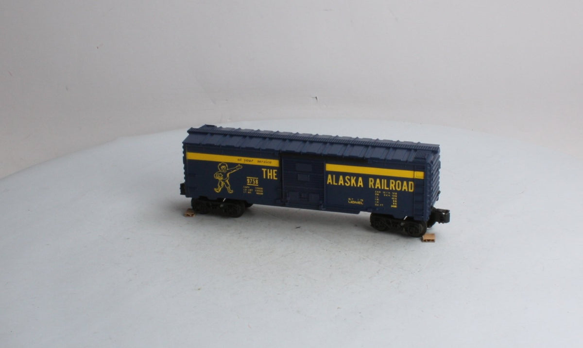 Lionel 6-9758 O Gauge Alaska Railroad Boxcar LN/Box