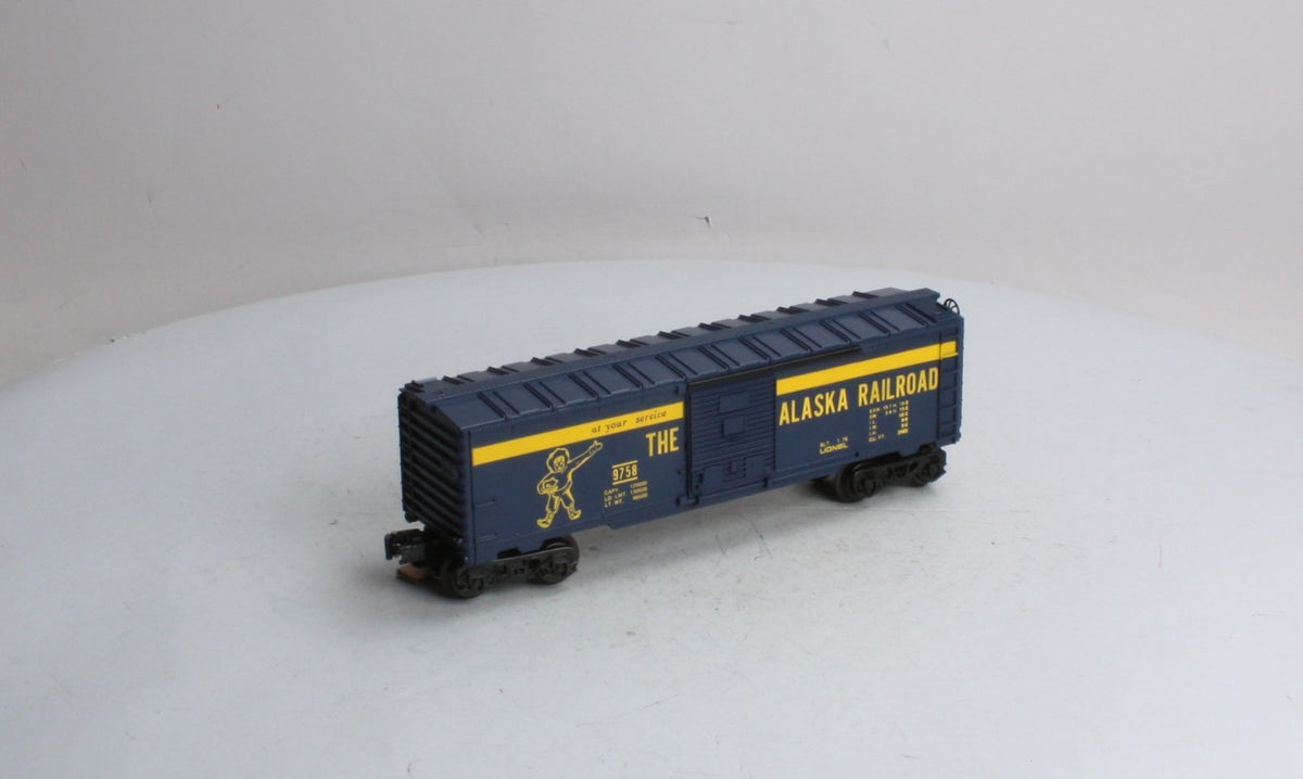 Lionel 6-9758 O Gauge Alaska Railroad Boxcar LN/Box
