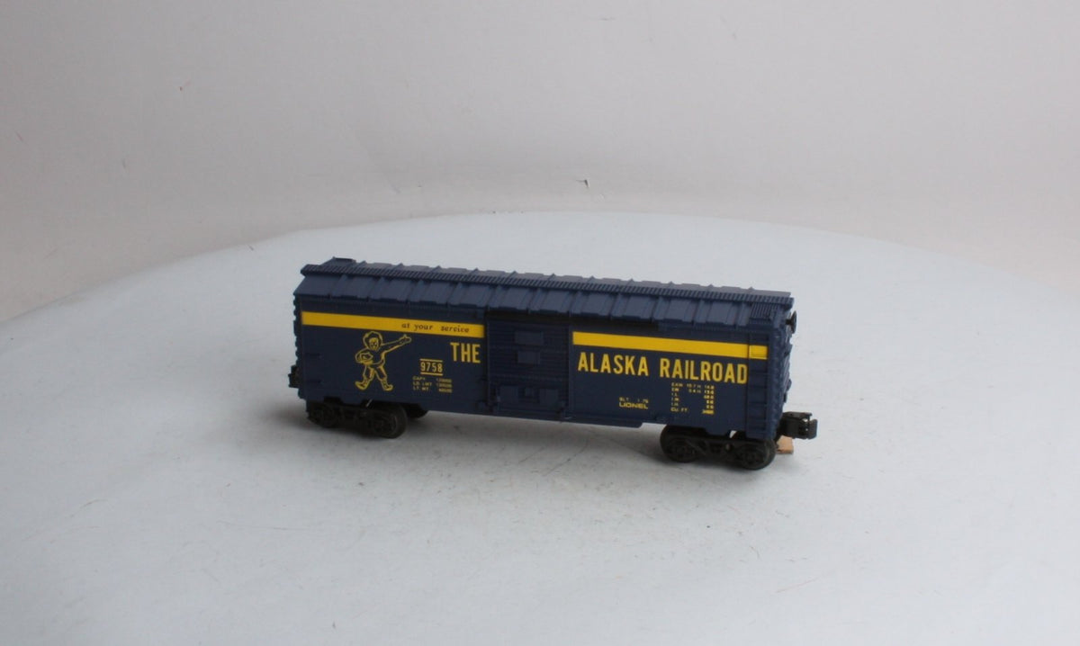 Lionel 6-9758 O Gauge Alaska Railroad Boxcar LN/Box