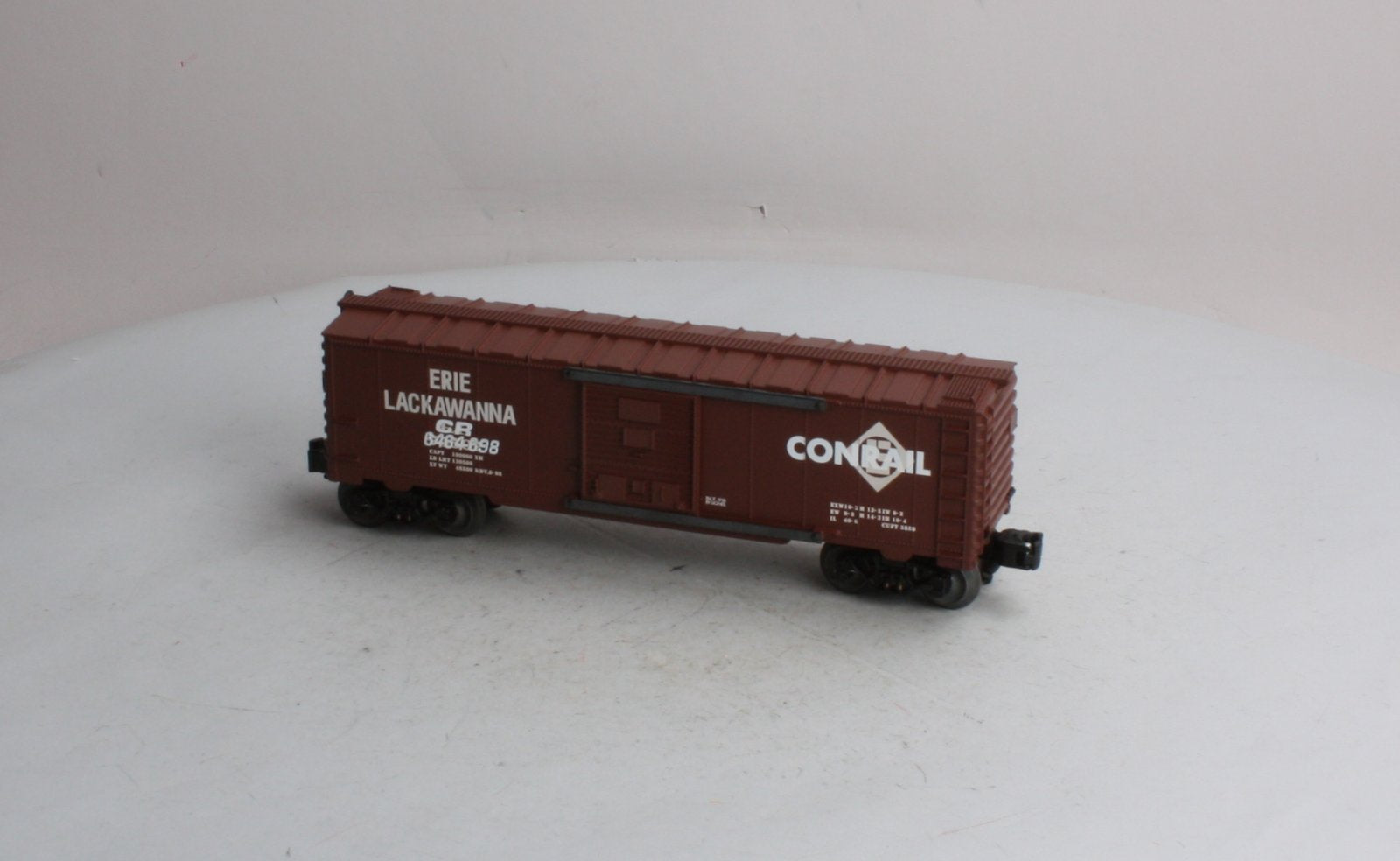 Lionel 6-29234 O Gauge Conrail Overstamp Erie Boxcar 6464-698 LN/Box
