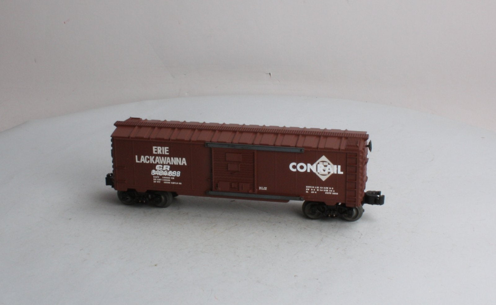 Lionel 6-29234 O Gauge Conrail Overstamp Erie Boxcar 6464-698 LN/Box