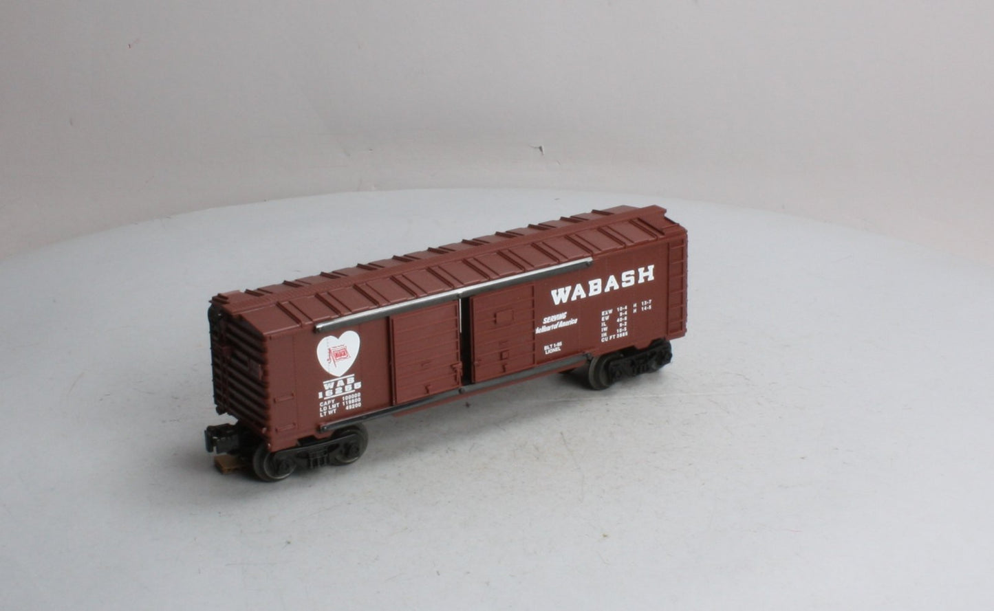 Lionel 6-16255 O Gauge Wabash Double Door Boxcar #16255 LN/Box