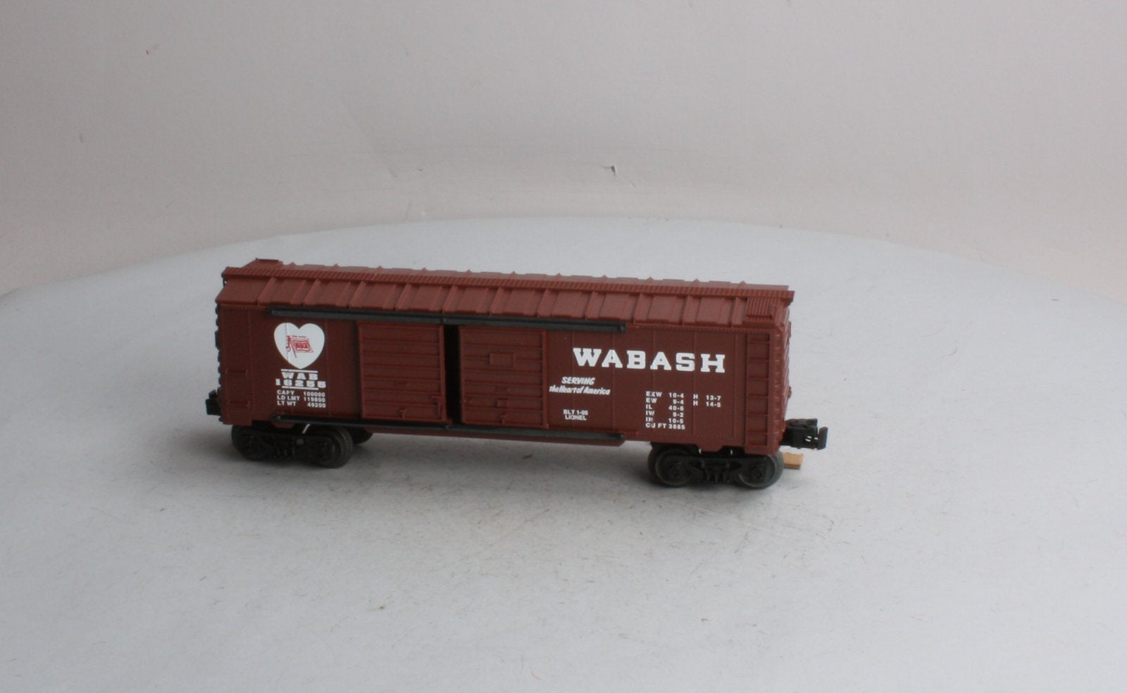 Lionel 6-16255 O Gauge Wabash Double Door Boxcar #16255 LN/Box
