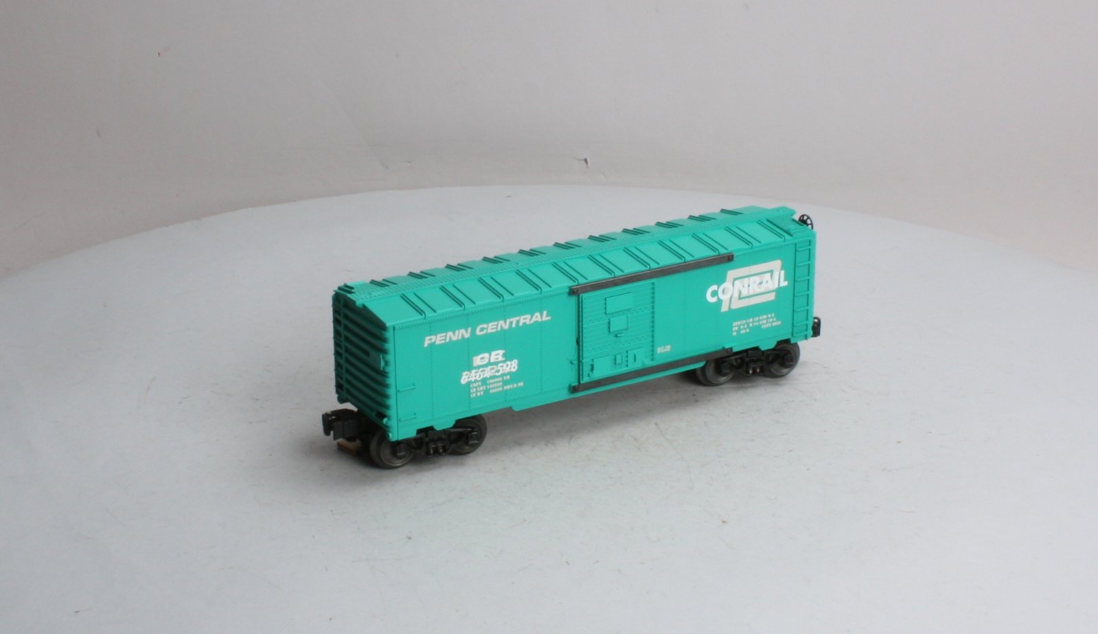 Lionel 6-29233 O Gauge Conrail Overstamp Penn Central Boxcar #6464-598 LN/Box