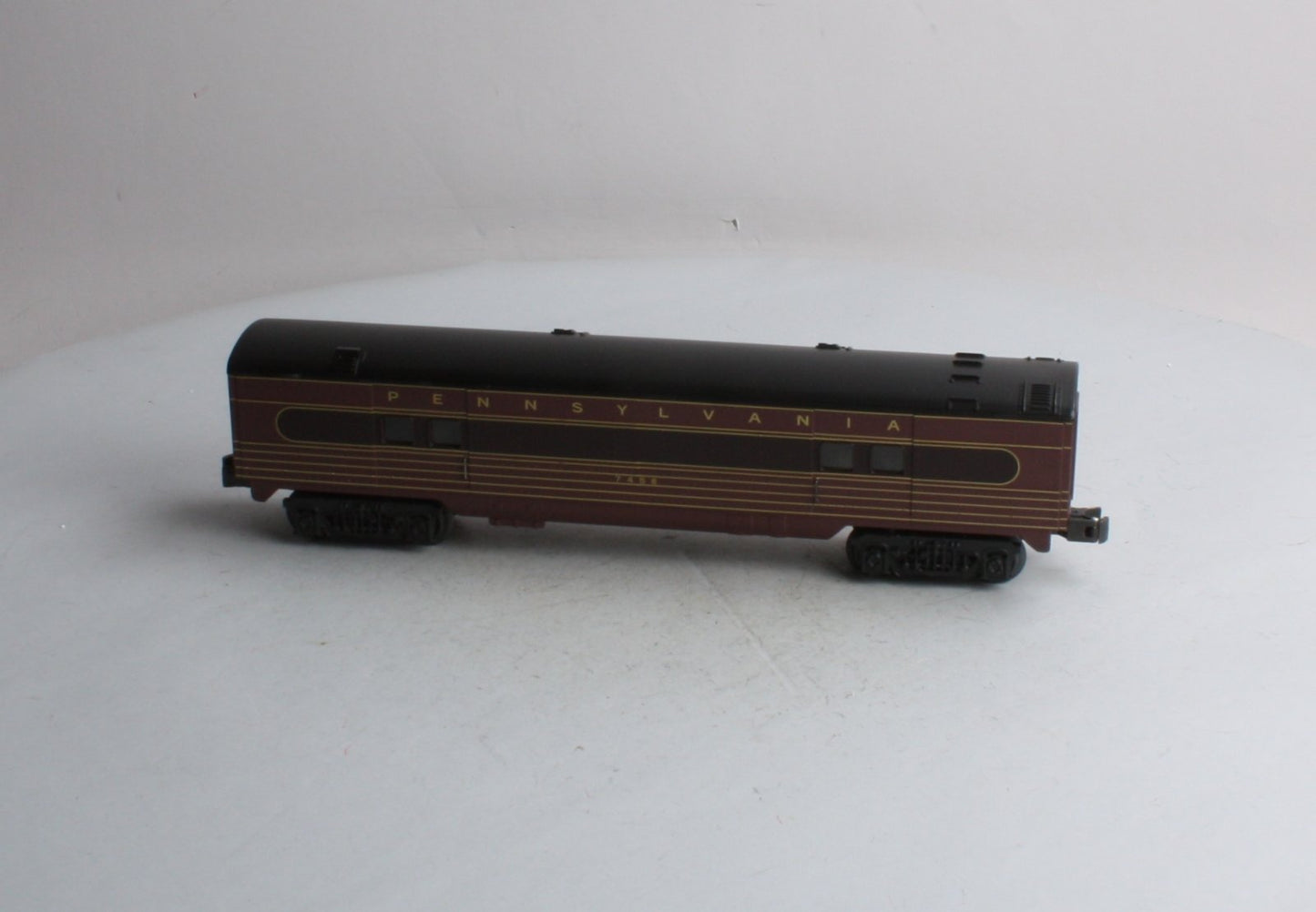 K-Line K4580-7458 O PRR "Fleet of Modernism" 12.5" Streamliner Baggage Car #7458 NIB