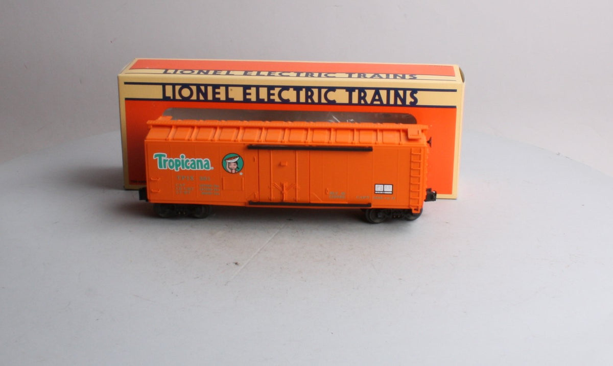 Lionel 6-17308 O Gauge Tropicana Standard Refrigerator Car #301 NIB