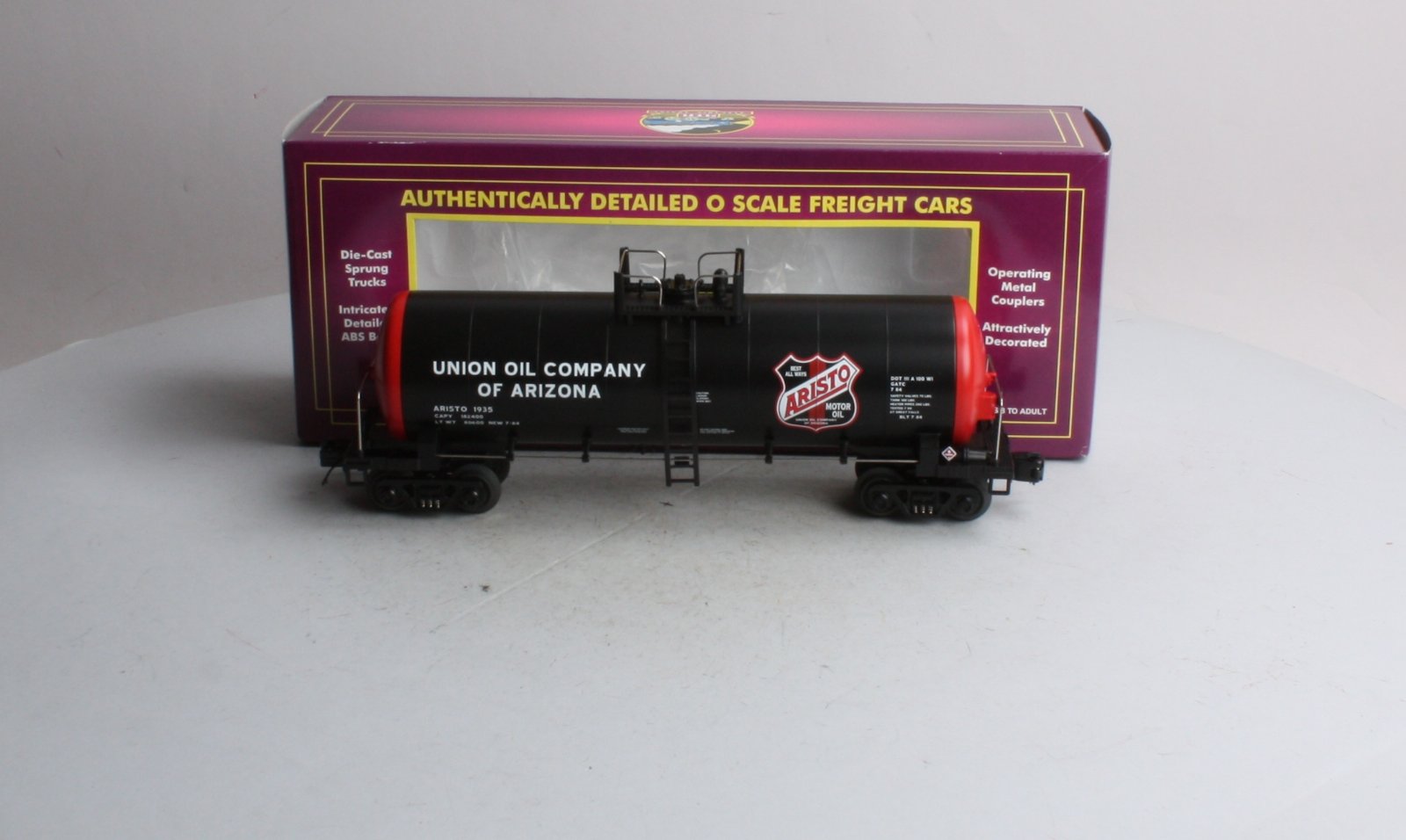 MTH 20-96110 O Union Oil Company Of Arizona Single Dome Tank Car #1935 LN/Box