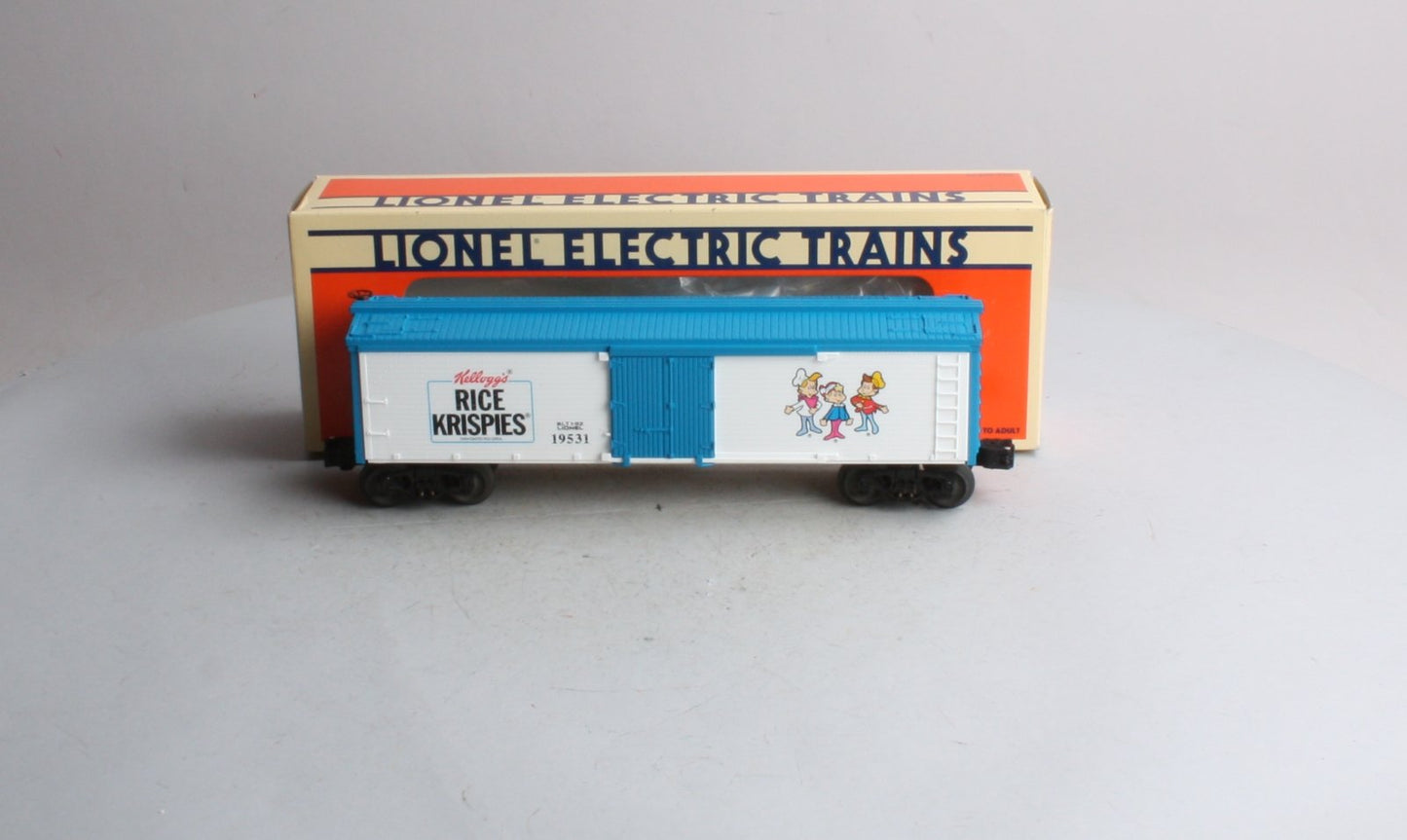 Lionel 6-19531 O Gauge Rice Krispies Billboard Reefer NIB