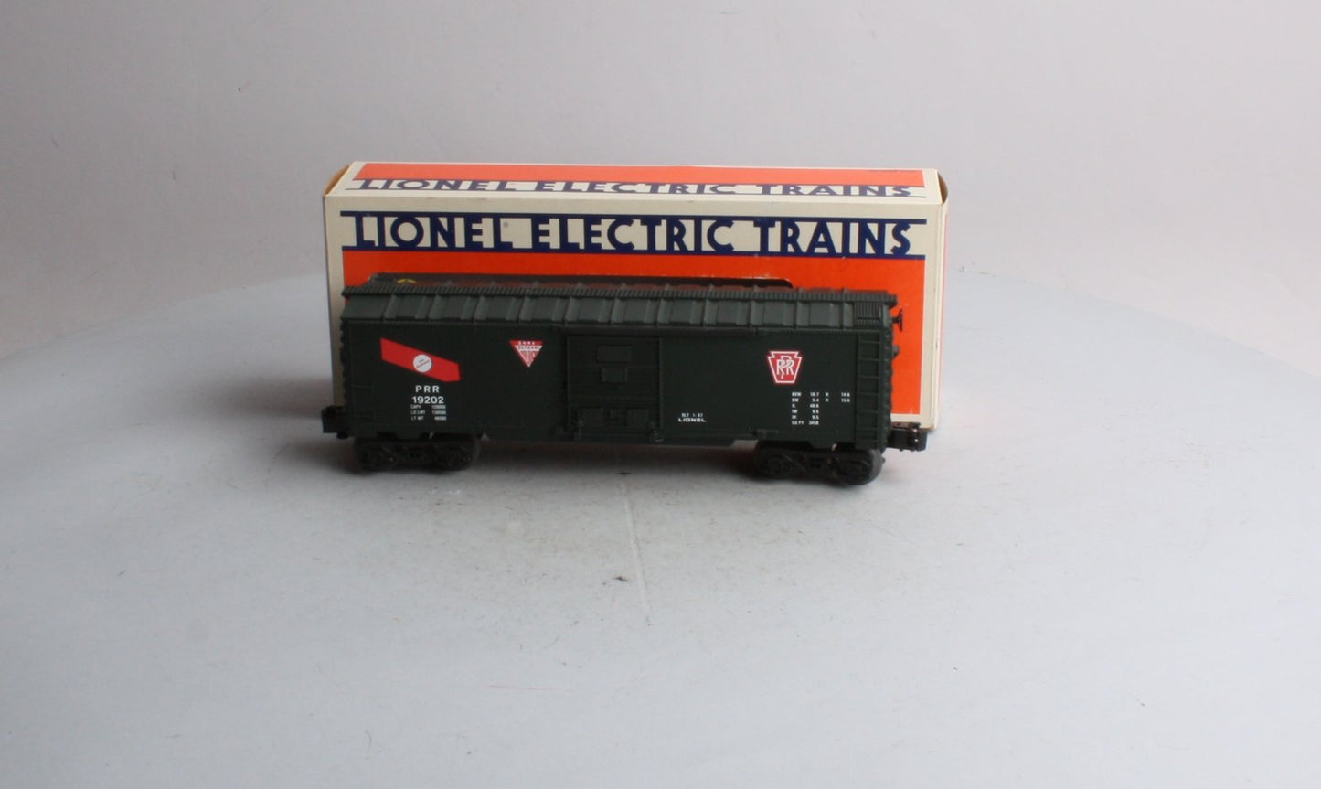 Lionel 6-19202 O Gauge Pennsylvania Railroad Boxcar #19202 LN/Box