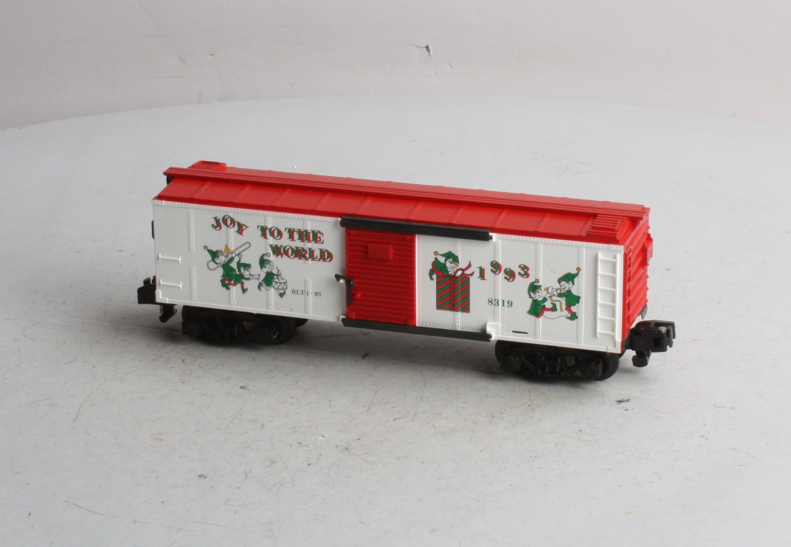American Flyer 6-48319 S 1993 American Flyer Christmas Joy To The World Boxcar LN/Box