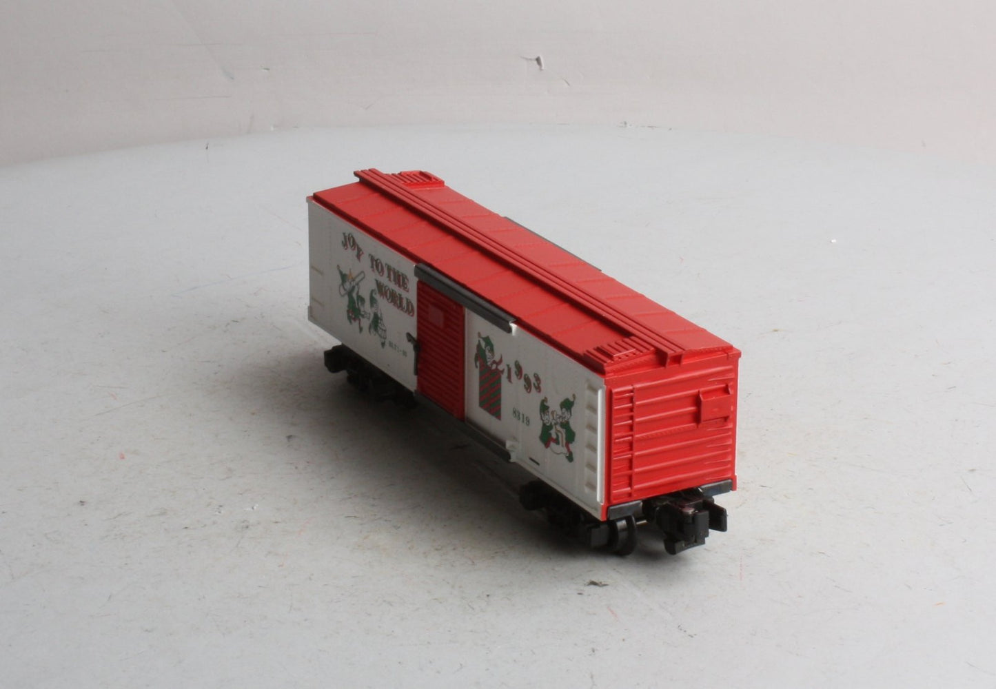 American Flyer 6-48319 S 1993 American Flyer Christmas Joy To The World Boxcar LN/Box