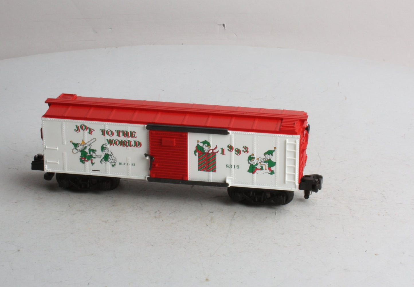 American Flyer 6-48319 S 1993 American Flyer Christmas Joy To The World Boxcar LN/Box