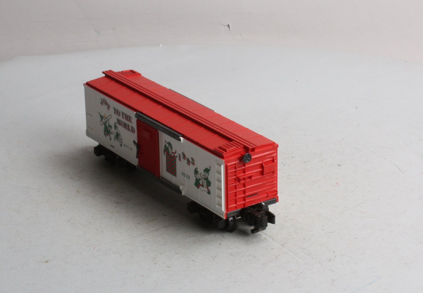 American Flyer 6-48319 S 1993 American Flyer Christmas Joy To The World Boxcar LN/Box