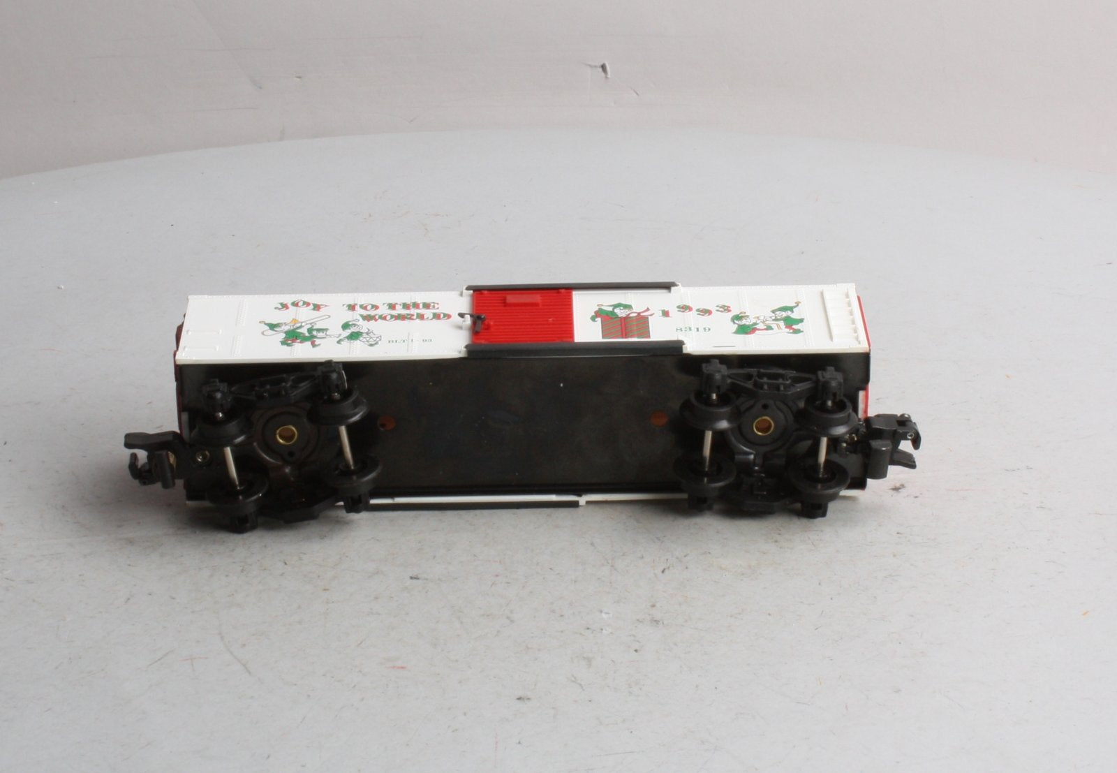 American Flyer 6-48319 S 1993 American Flyer Christmas Joy To The World Boxcar LN/Box