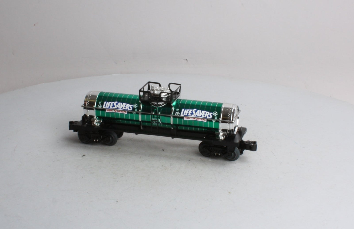 Lionel 6-52591 O Gauge Cal-Stewart Meet 2011 Wint O Green Lifesavers Tank Car LN/Box