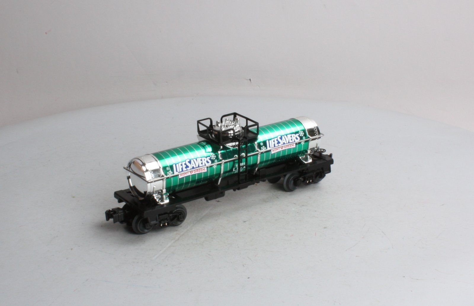 Lionel 6-52591 O Gauge Cal-Stewart Meet 2011 Wint O Green Lifesavers Tank Car LN/Box