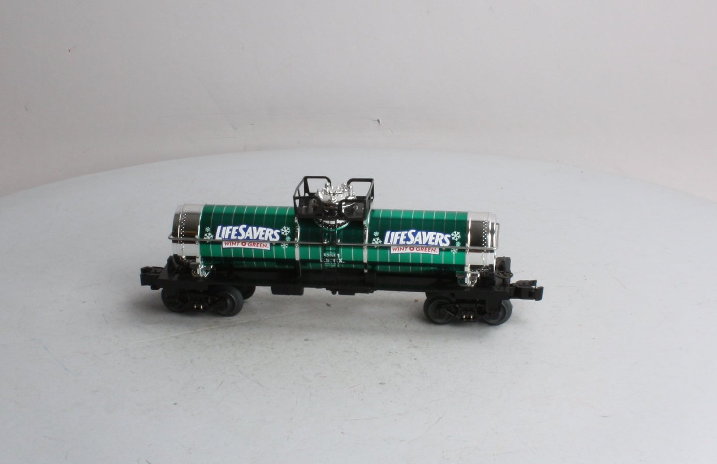 Lionel 6-52591 O Gauge Cal-Stewart Meet 2011 Wint O Green Lifesavers Tank Car LN/Box