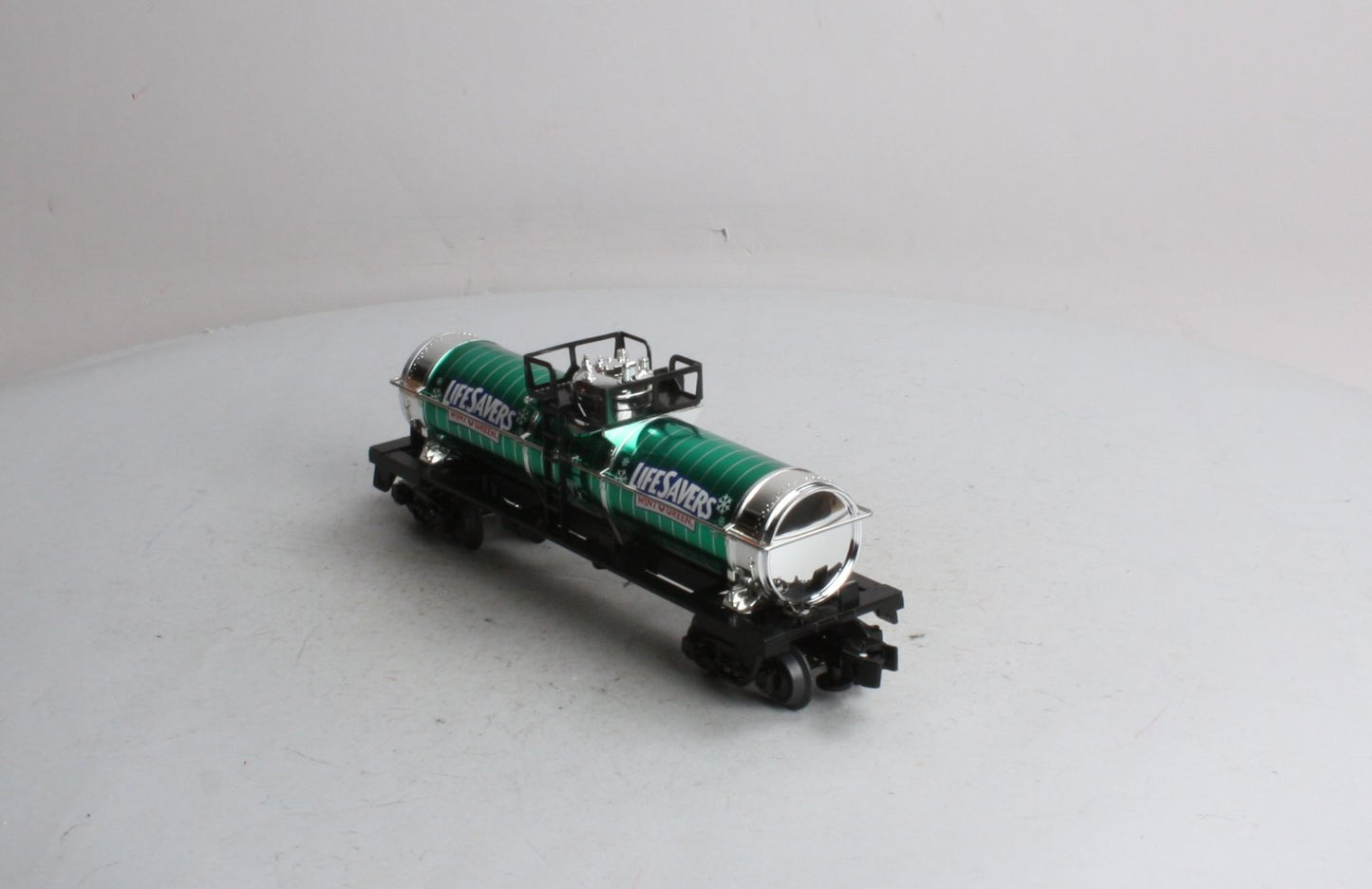 Lionel 6-52591 O Gauge Cal-Stewart Meet 2011 Wint O Green Lifesavers Tank Car LN/Box
