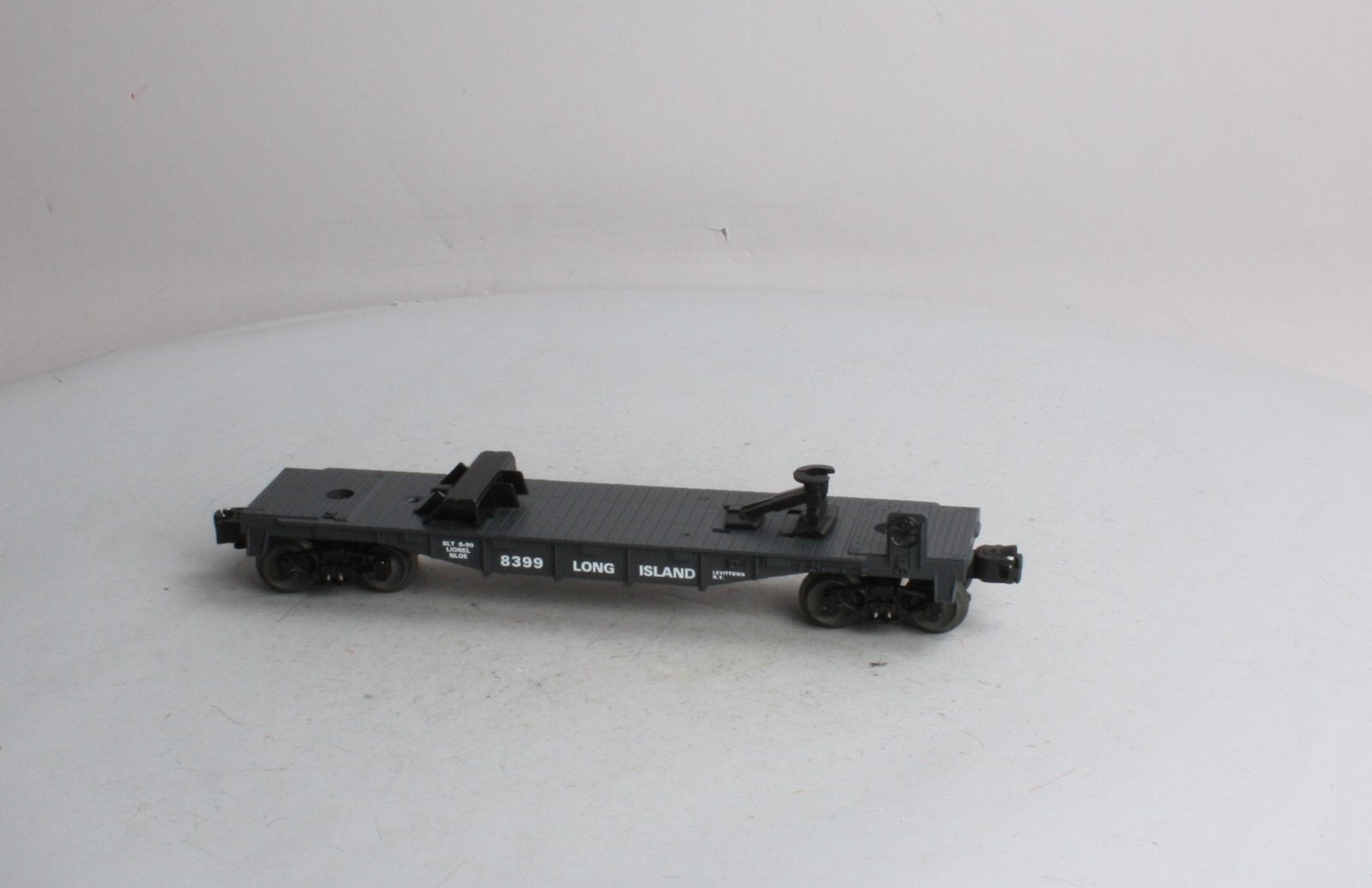Lionel 6-52166 O Gauge NLOE-1999 Long Island Flatcar #8399 w/o Trailer LN/Box