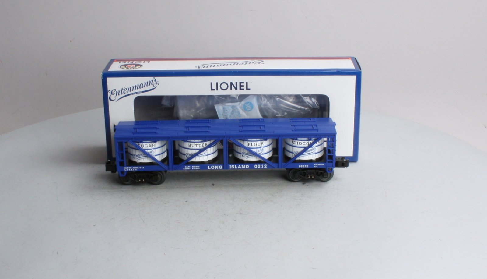 Lionel 6-58520 O Gauge Entenmann's Long Island Vat Car #0212 NIB