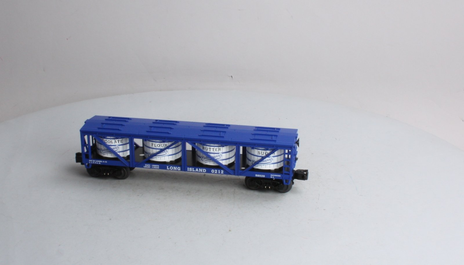 Lionel 6-58520 O Gauge Entenmann's Long Island Vat Car #0212 NIB