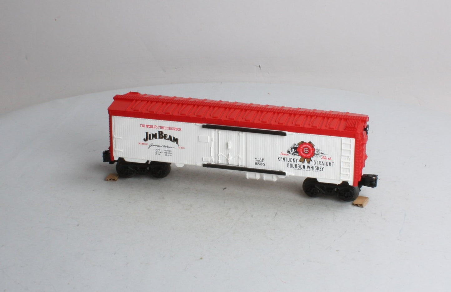 Lionel 6-9835 O Gauge Jim Beam Billboard Reefer LN/Box