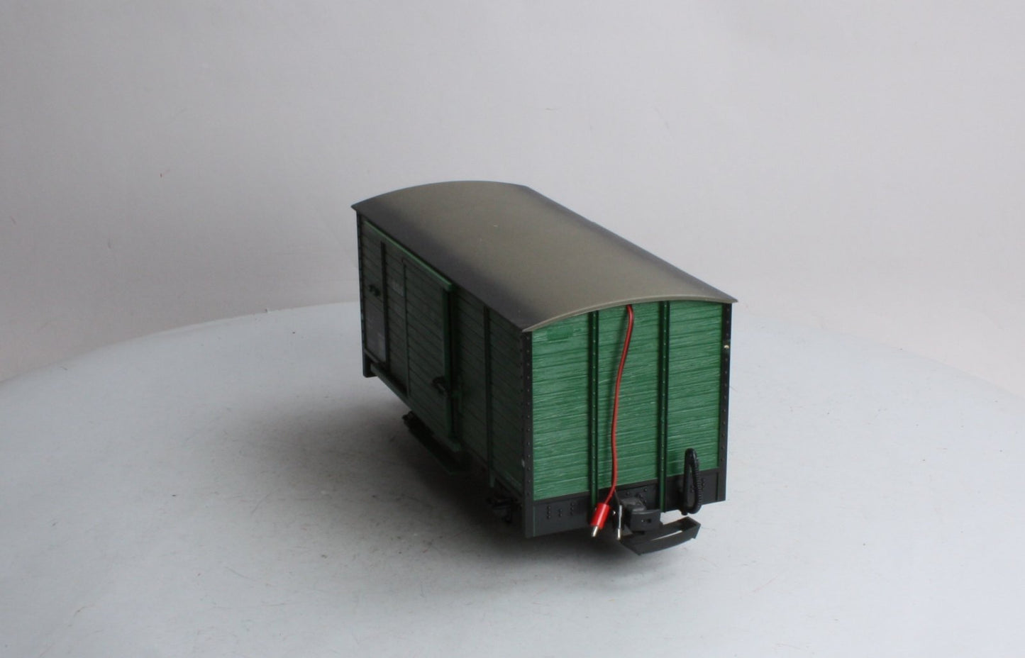 LGB 4135S G Scale Boxcar with Steam Sounds EX/Box