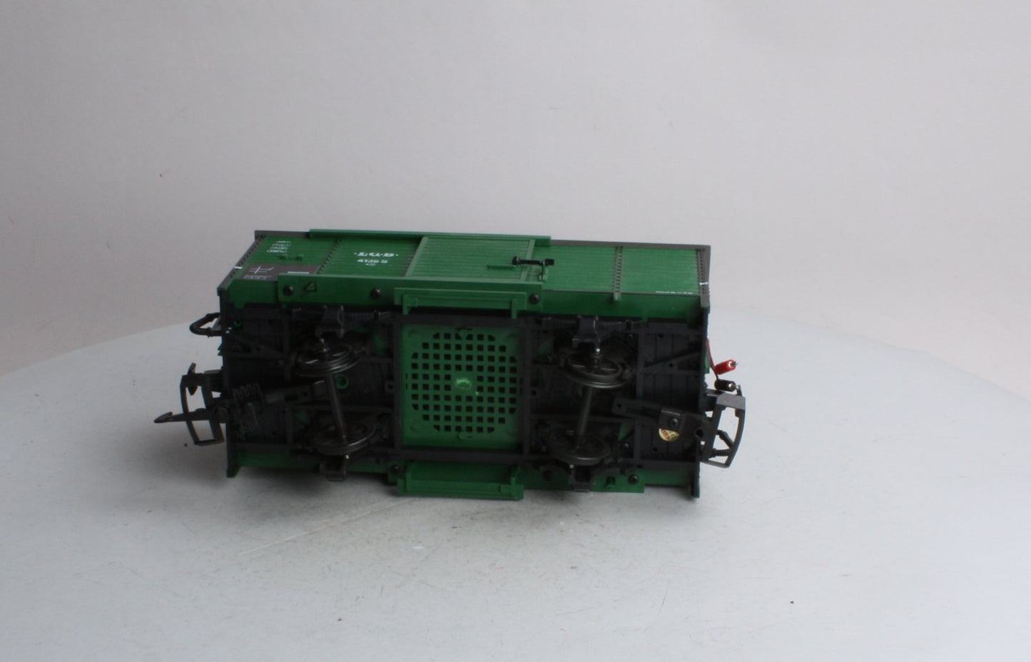 LGB 4135S G Scale Boxcar with Steam Sounds EX/Box